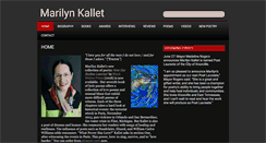 Desktop Screenshot of marilynkallet.com